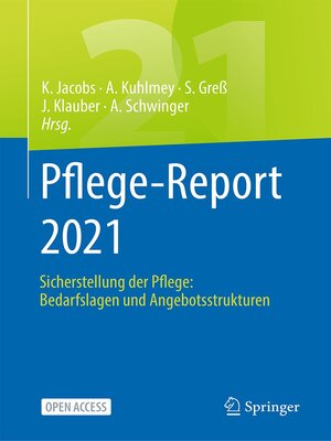 cover image of Pflege-Report 2021